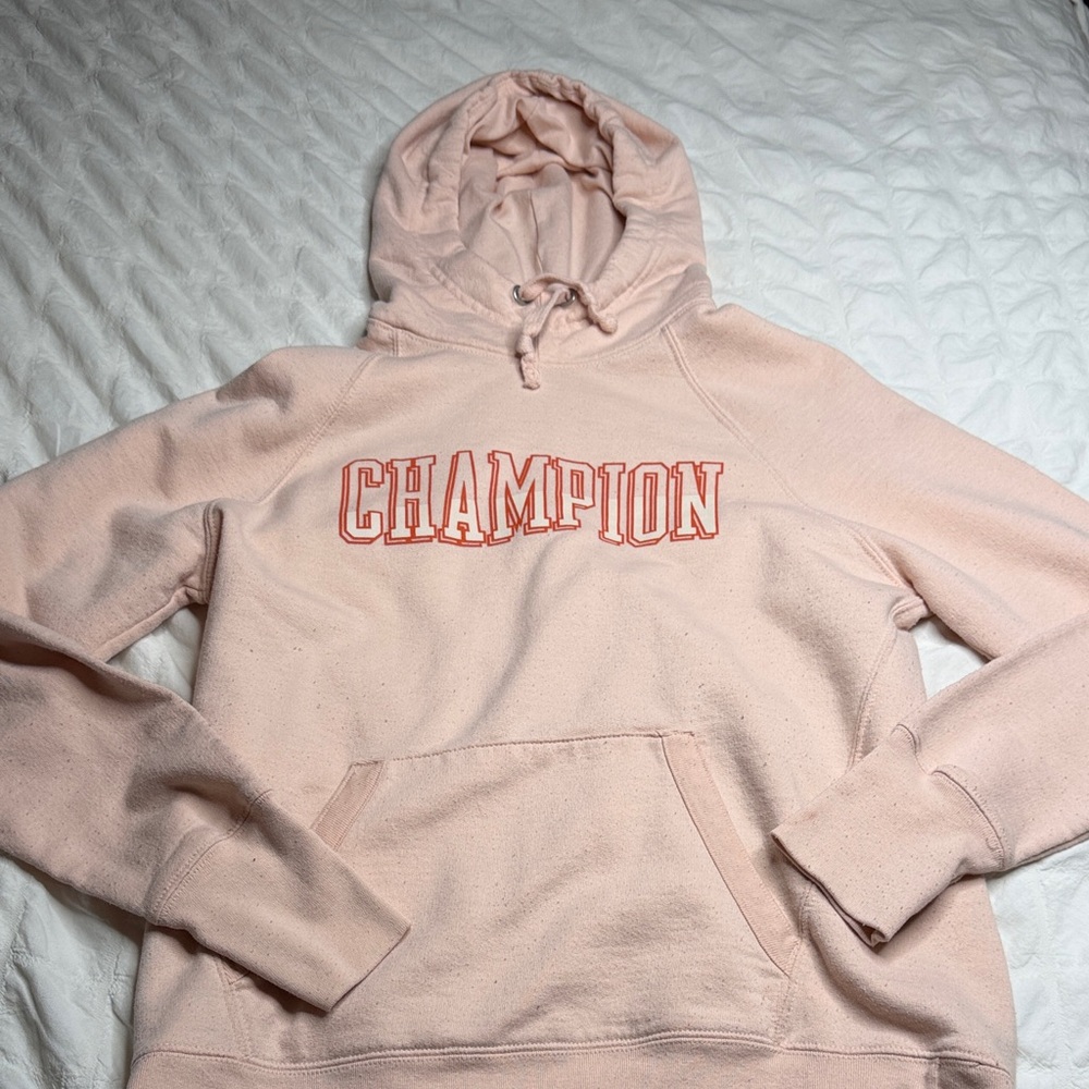 Champion Blush Pink Pullover Hoodie